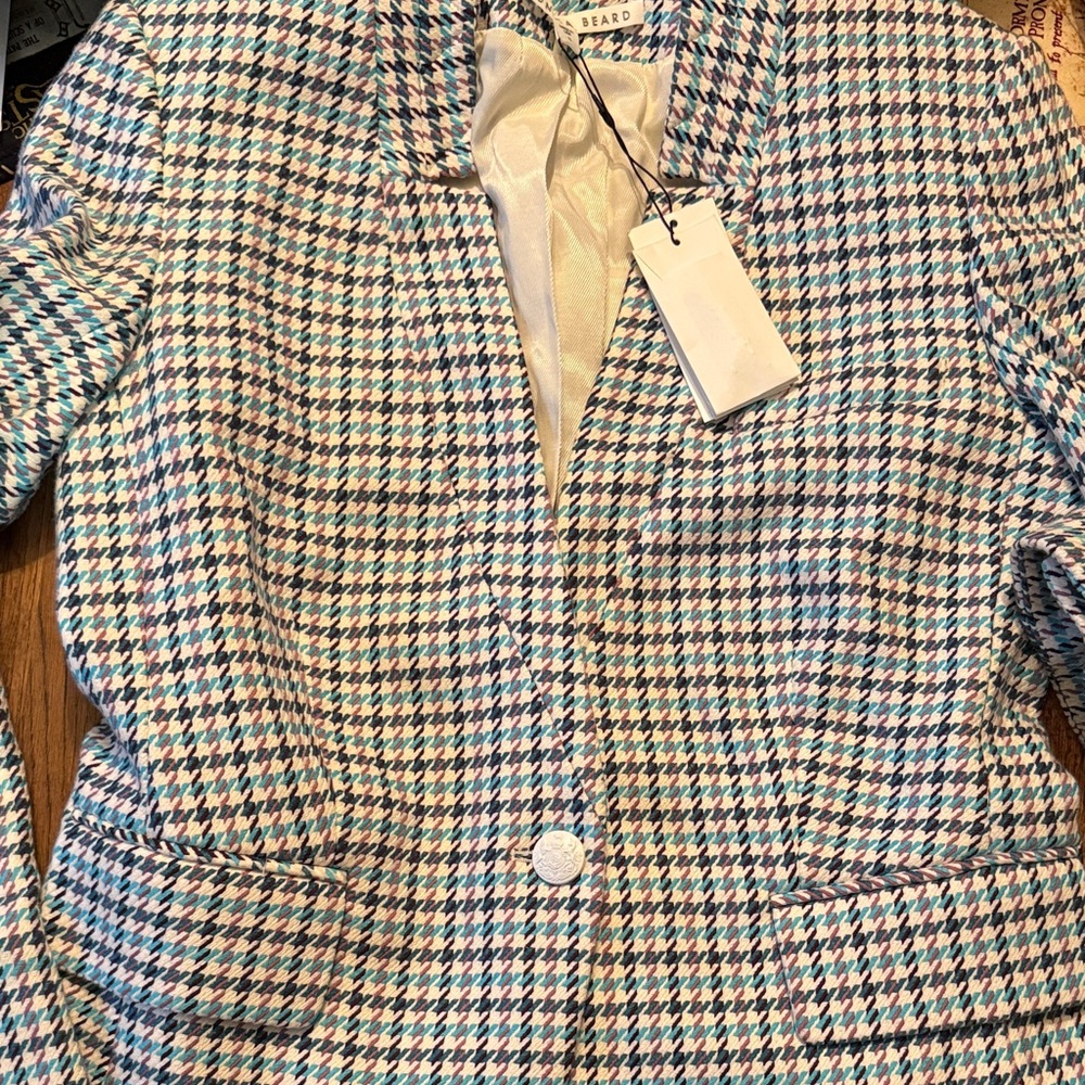 Turquoise Multi Farley Dickey Jacket - Picture 4 of 7